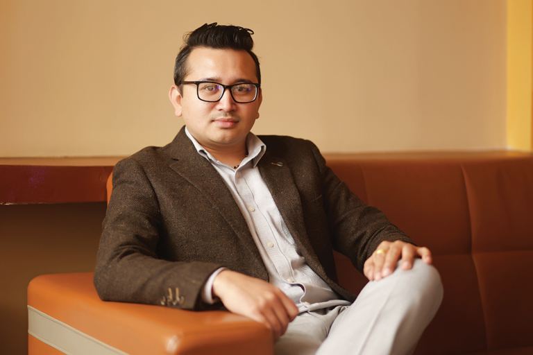 CEO of Nepal Realistic Solution, Roshan Shrestha