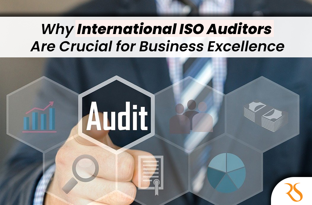 Roshan Shrestha, International ISO Auditor, analyzing quality management systems in a business