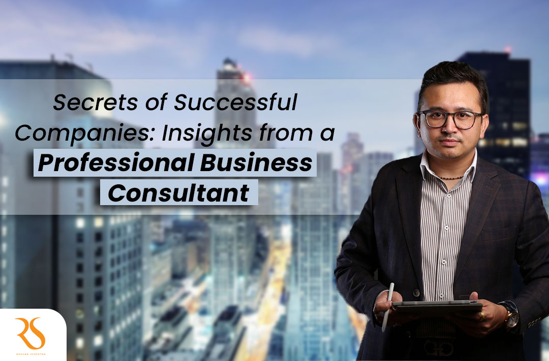 Roshan Shrestha, professional business consultant, providing insights on business growth, ISO standards, and successful company strategies.