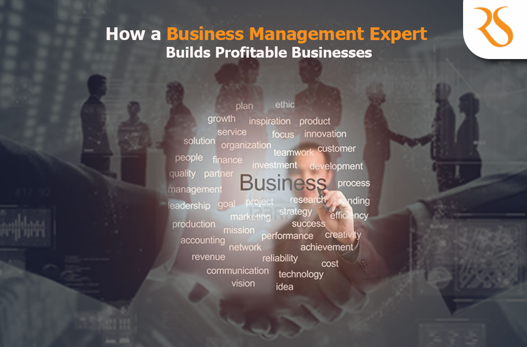 Roshan Shrestha, business management expert, consulting a team to improve business performance and profitability.