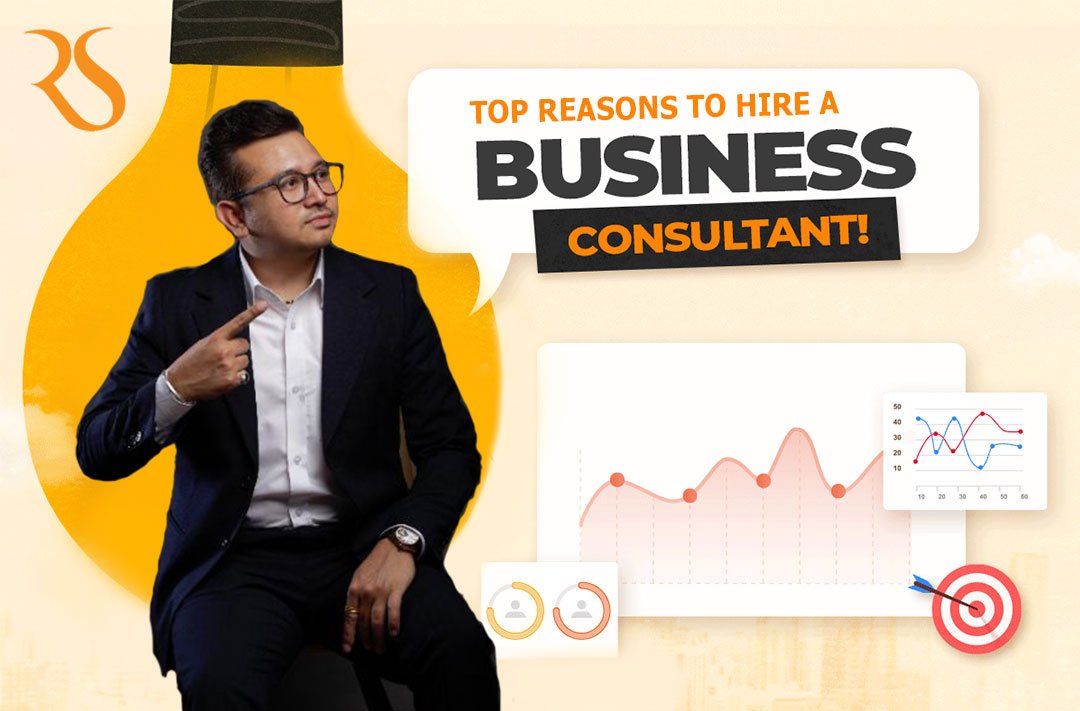 Startup growth with business consultant support.