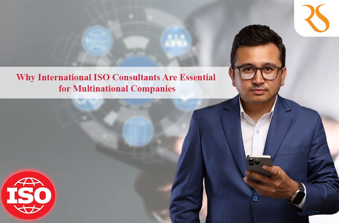 International ISO Consultant guides a multinational company team through ISO certification processes.