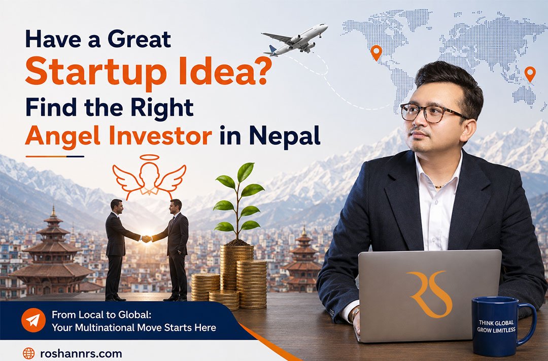 Angel Investor in Nepal supports entrepreneurs during a startup investment meeting.