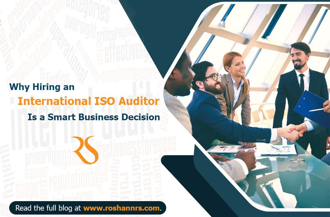 Professional International ISO Auditor helps a business achieve ISO certification